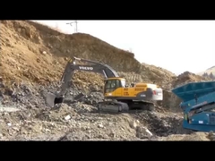 الحفارة الهندسة المستخدمة البناء الحفارة الهيدروليكية VOLVO Ec360 حفر الزحف الثقيل